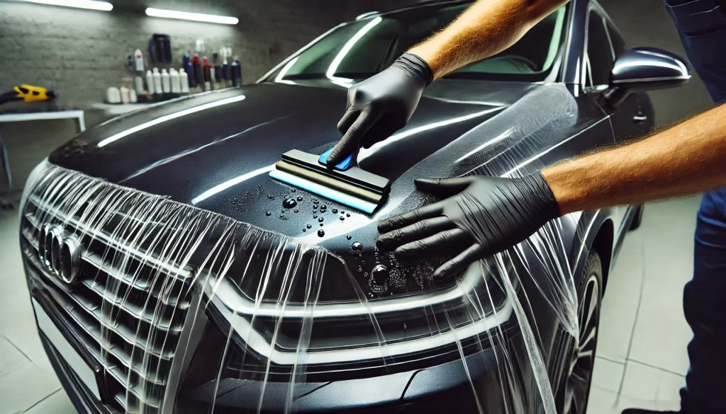 Les indispensables accessoires extérieurs pour protéger votre voiture 2 application film de protection voiture