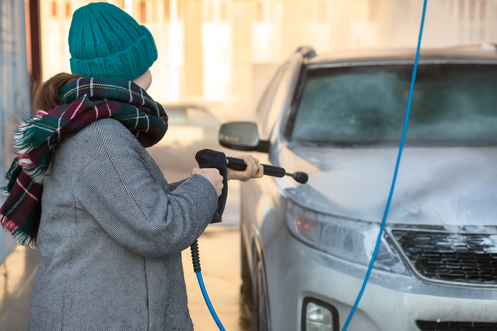 Lavage haute pression anti-sel