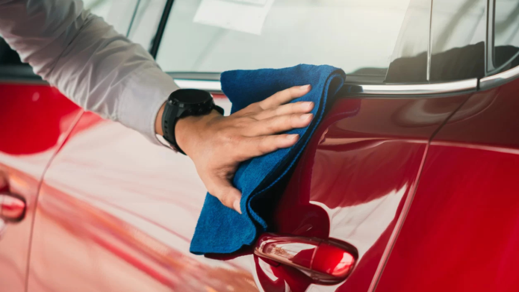 Séchage microfibre auto