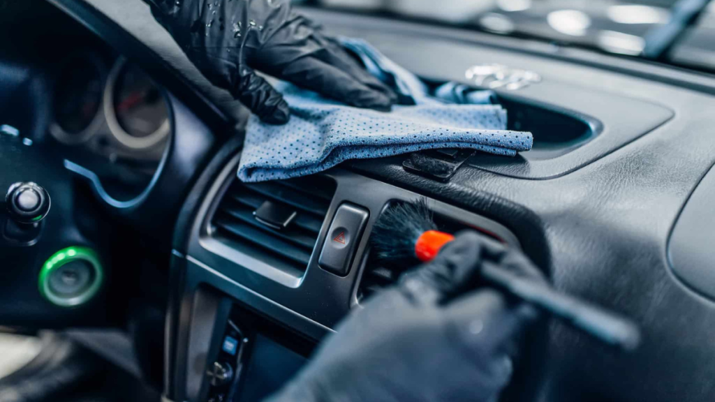 Détail intérieur propre