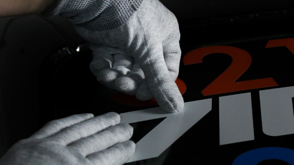 Gants pour poser les films
