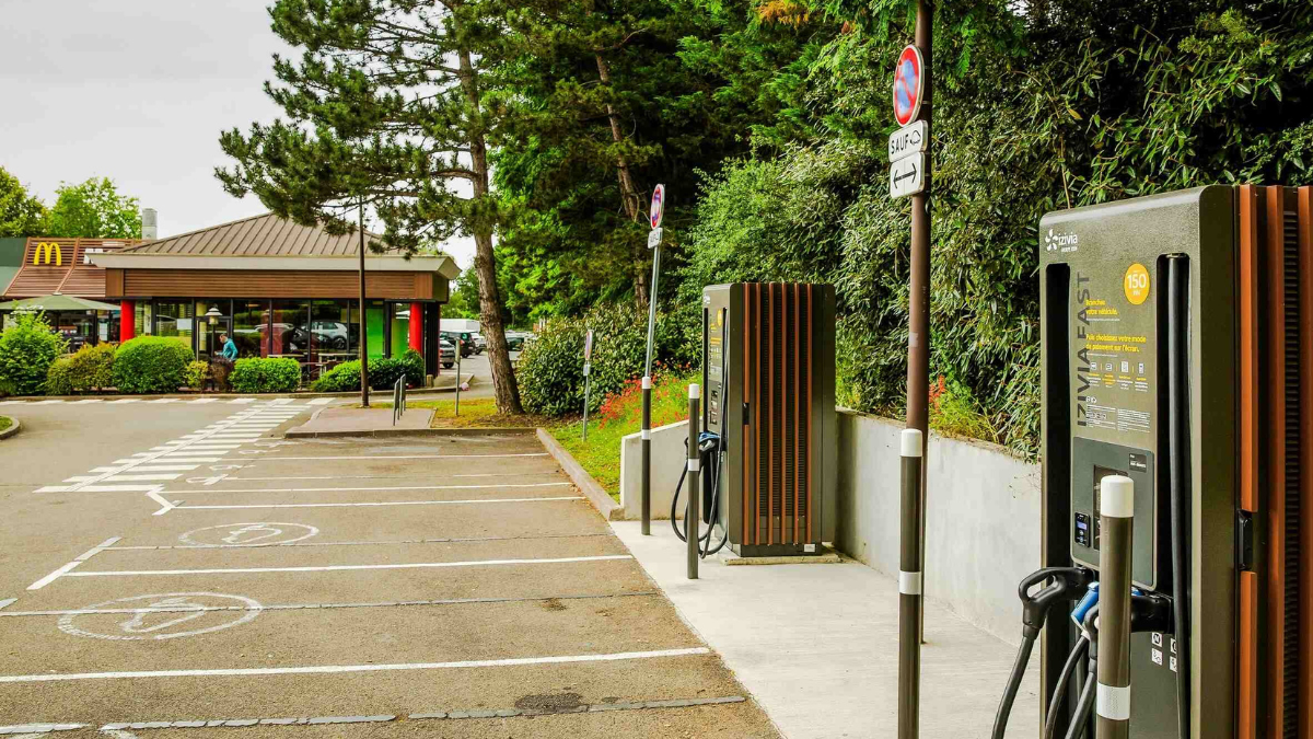 borne recharge rapide