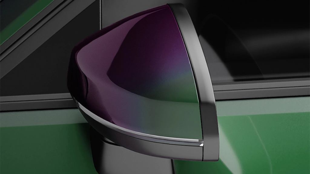 Covering caméléon voiture : la métamorphose esthétique qui sublime 2026 3 Rétroviseur caméléon partielle